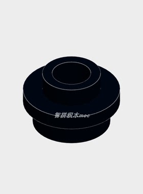 兼容乐高85861国产小颗粒MOC积木散件圆形通透一孔 1x1带孔小原板