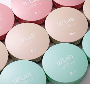 韩国进口W.LAB大福粉饼持久控油定妆防水蜜粉散粉柔焦不脱妆