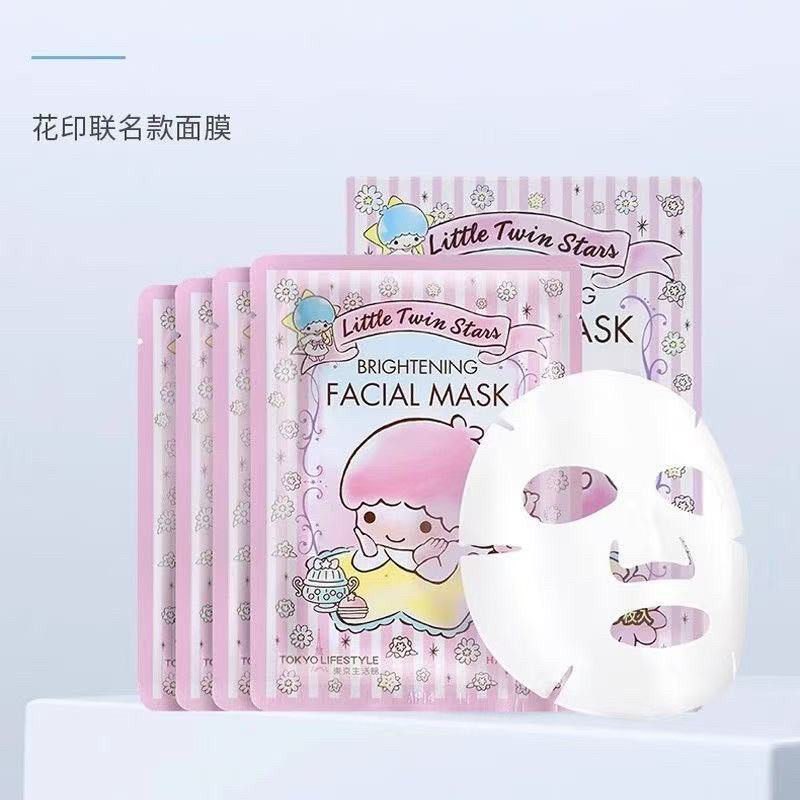 日本进口花印面膜5片联名限定版滋润保湿清爽保湿,美容护肤/美体/精油,贴片面膜,淘宝优惠券,粉丝福利购,淘宝优惠卷