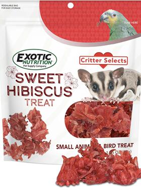 美国原装EXOTIC蜜袋鼯天然甜芙蓉植物花朵好营养富含抗氧化物护肝