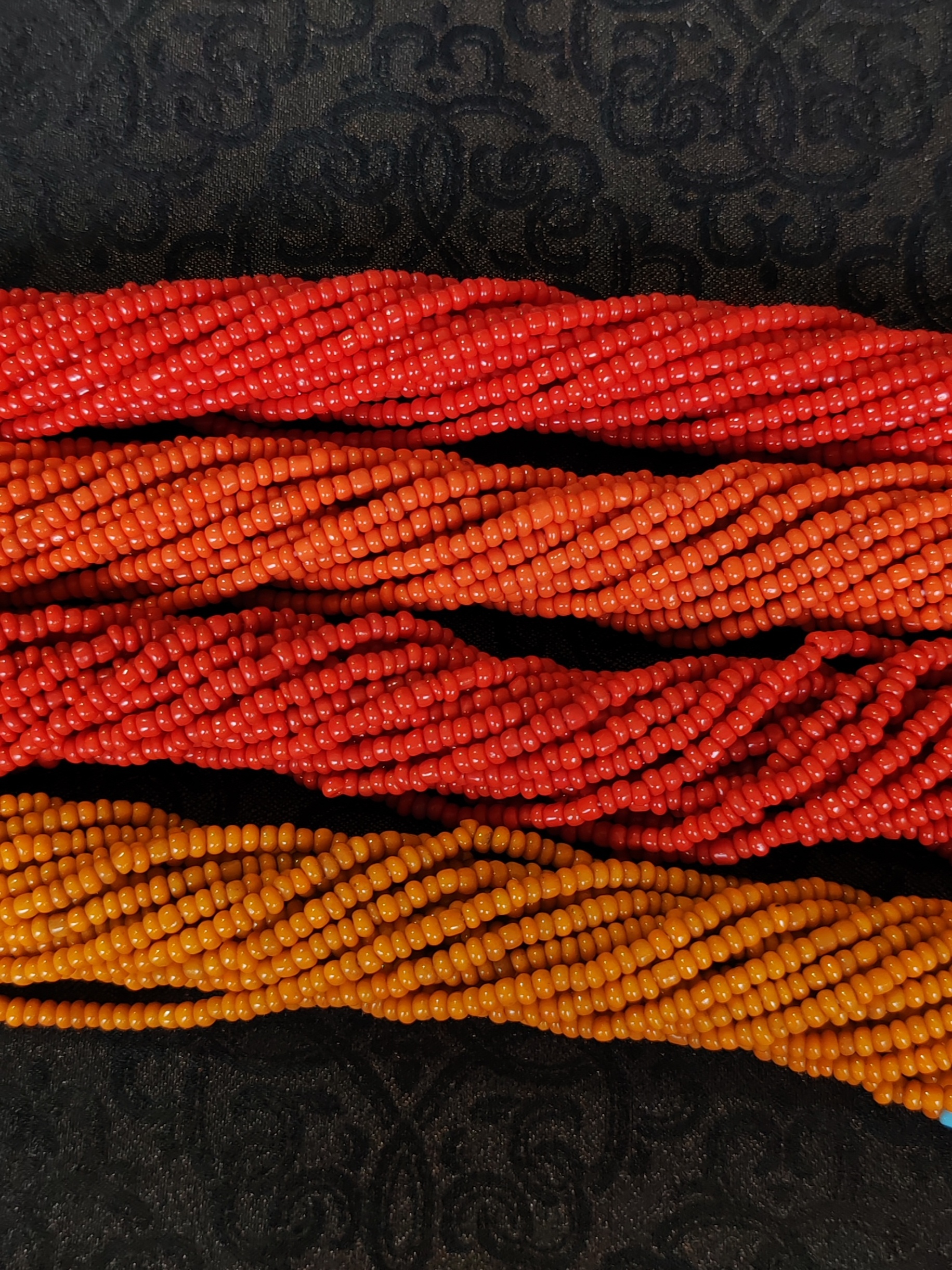 博山老美琉厂3㎜琉璃米珠配珠散珠佛珠配珠隔珠DIY饰品配饰配件