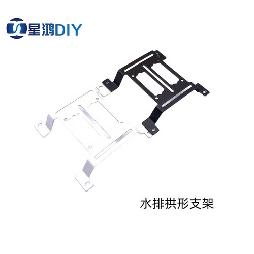 水冷排支架水箱安装12cm风扇电脑