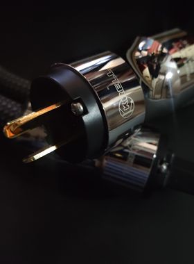 【小胖】镀铑镀金无氧铜+镀银电源线秒中高