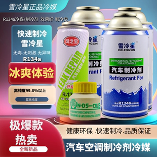 汽车空调雪种环保雪种汽车空调氟利昴车载制冷剂R134A通用冷媒