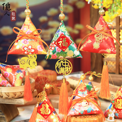 中秋节挂饰艾叶香包兔子挂饰