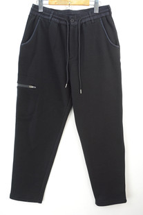 单农新品男装ZUEE术太空棉休闲秋冬厚款九平道九分小脚跨裤运动裤