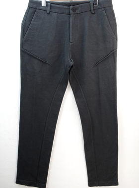 zuee九平道日系小脚微跨长裤新品