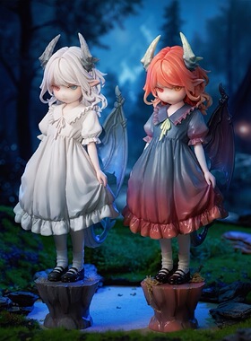 玩具手办 龙女仆  小隐 康娜酱 双生花 双生姐妹 3d打印模型