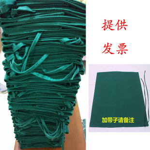 手术布洞巾纯棉墨绿布料单双层手术方巾中单手术室可高温消毒袋