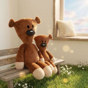 憨豆先生泰迪熊小熊毛绒玩偶公仔布娃娃儿童睡觉抱枕女生生日礼物