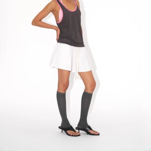 Undulate.Co 亚麻 度假短裤