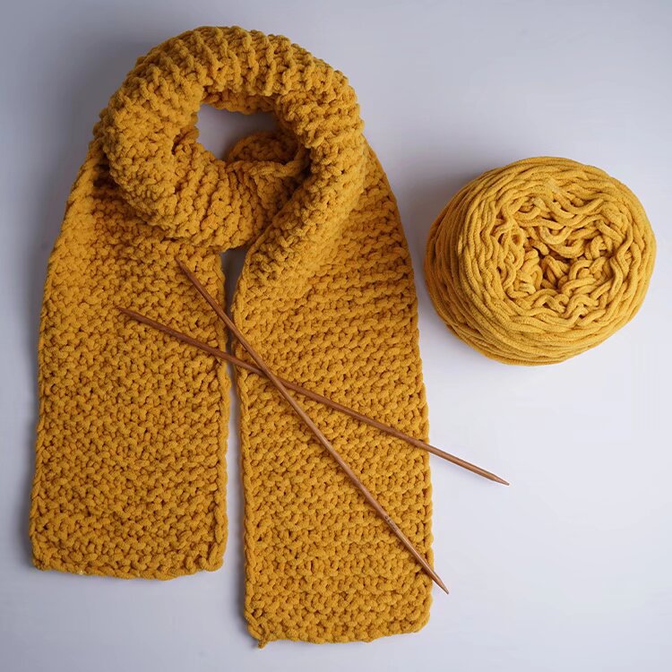 3两8冰条180g大团5mm单股毛线