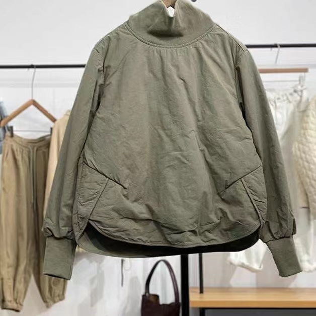 宽松半高领秋冬季卫衣韩版潮流