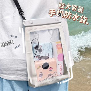 大容量手机防水袋可触屏拍照沙滩包游泳潜水漂流装备收纳袋斜挎包