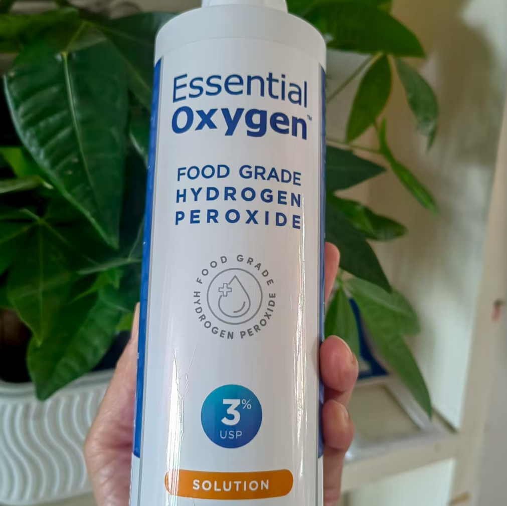 现货Essential Oxygen Food Grade Hydrogen Peroxide 3% 16oz