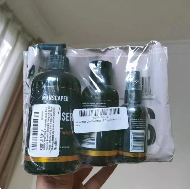 在途MANSCAPED Crop Essentials, Male Care Hygiene Bundle