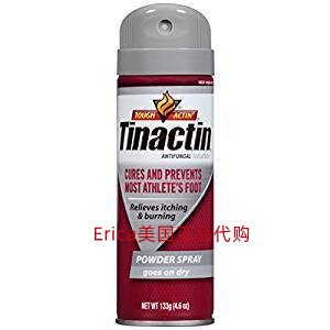 现货秒发 新到美国正品 Tinactin Athletes Foot Powder Spray