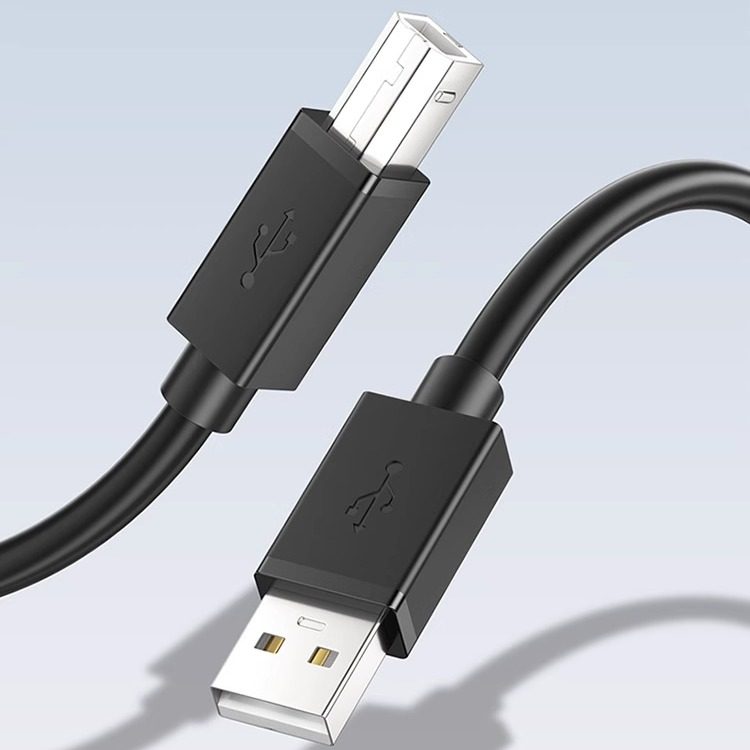 usb2.0打印机线全铜方口打印机数据线A公对/B电脑连接线usb打印线