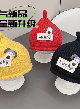 婴幼儿毛线帽秋冬套头帽