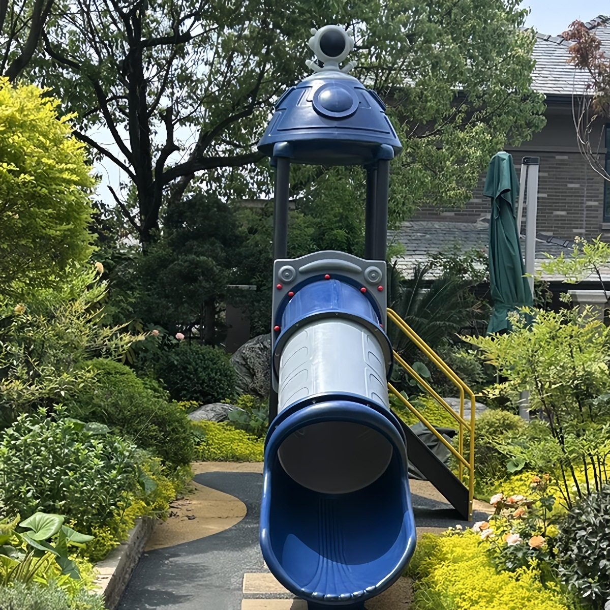 农村院子户外游乐园大型游乐儿童滑滑梯秋千组合幼儿园滑梯