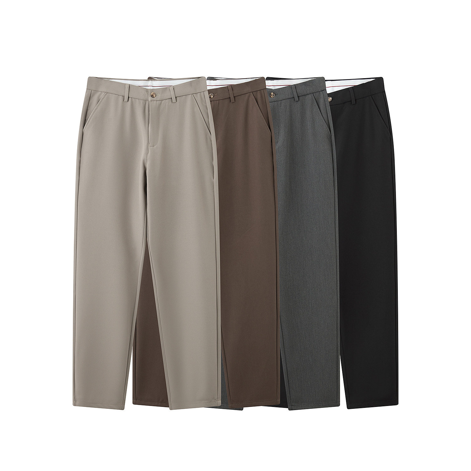 新款宽松休闲裤男韩版潮流百搭裤子夏季薄款坠感阔腿拖地长裤