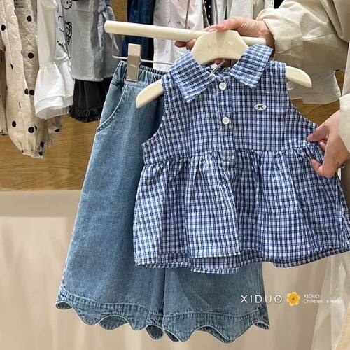 女童夏季两件套小童套装