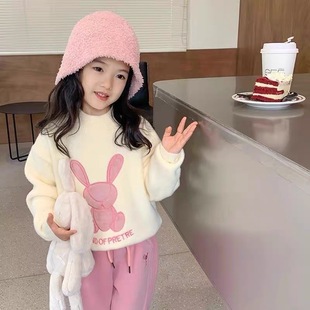 洋气韩版 新款 百搭时髦加厚保暖毛衣 高品质女童冬季 563哈哈家