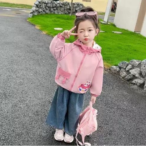 669哈哈家 女童春秋新款洋气韩版百搭时髦休闲两面穿外套,童装/婴儿装/亲子装,普通外套,淘宝优惠券,粉丝福利购,淘宝优惠卷