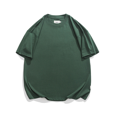 重磅300g精梳棉宽领打底