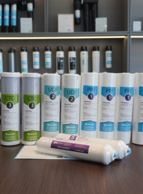 千岛人10寸通用PP棉颗粒活性炭UDFCTO小T33前置后置备用滤芯套组