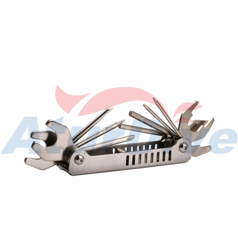 AturDive11件套潜水专用不锈钢多功能维修工具 潜水工具组合套装