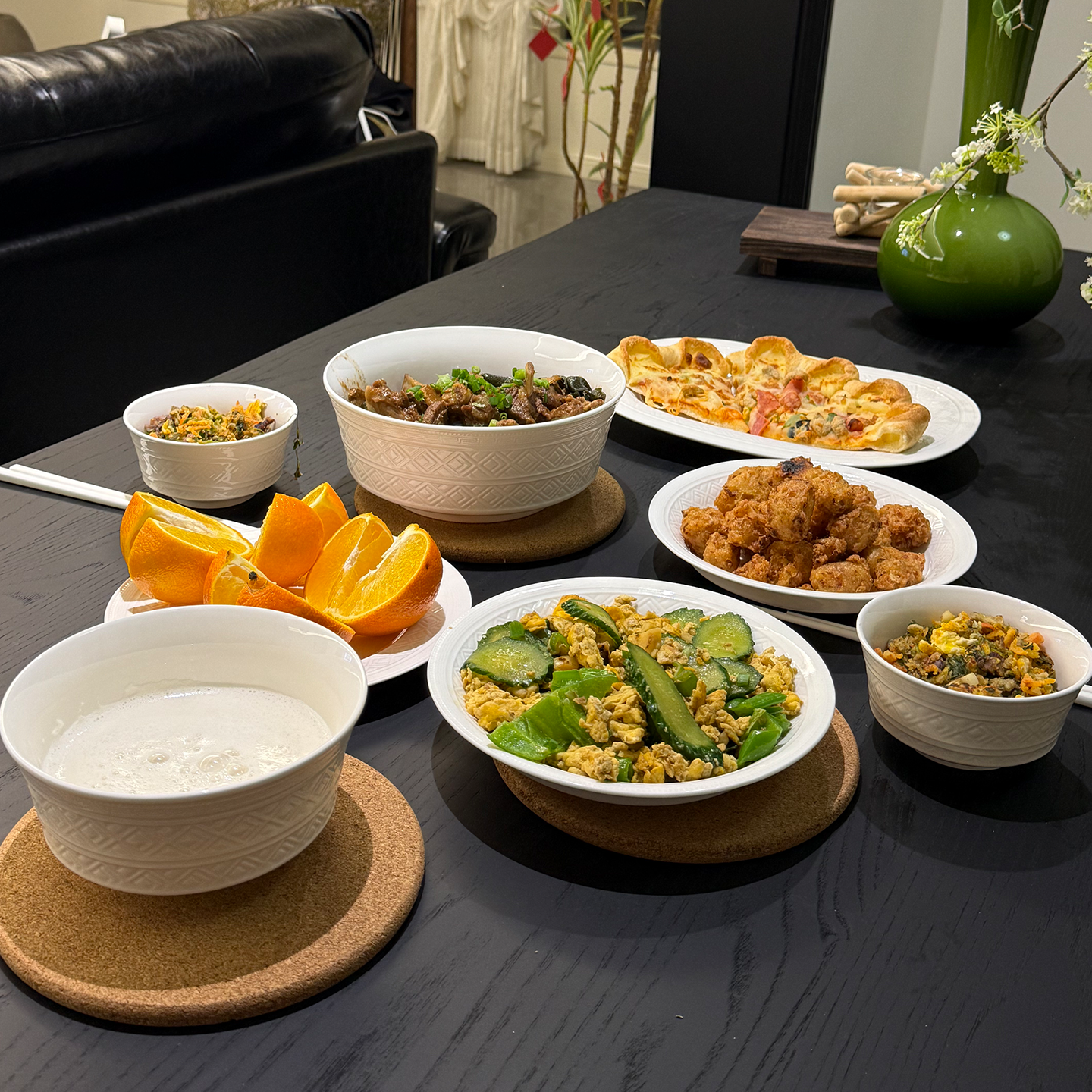 高温釉下彩碗碟套装家用2025新款