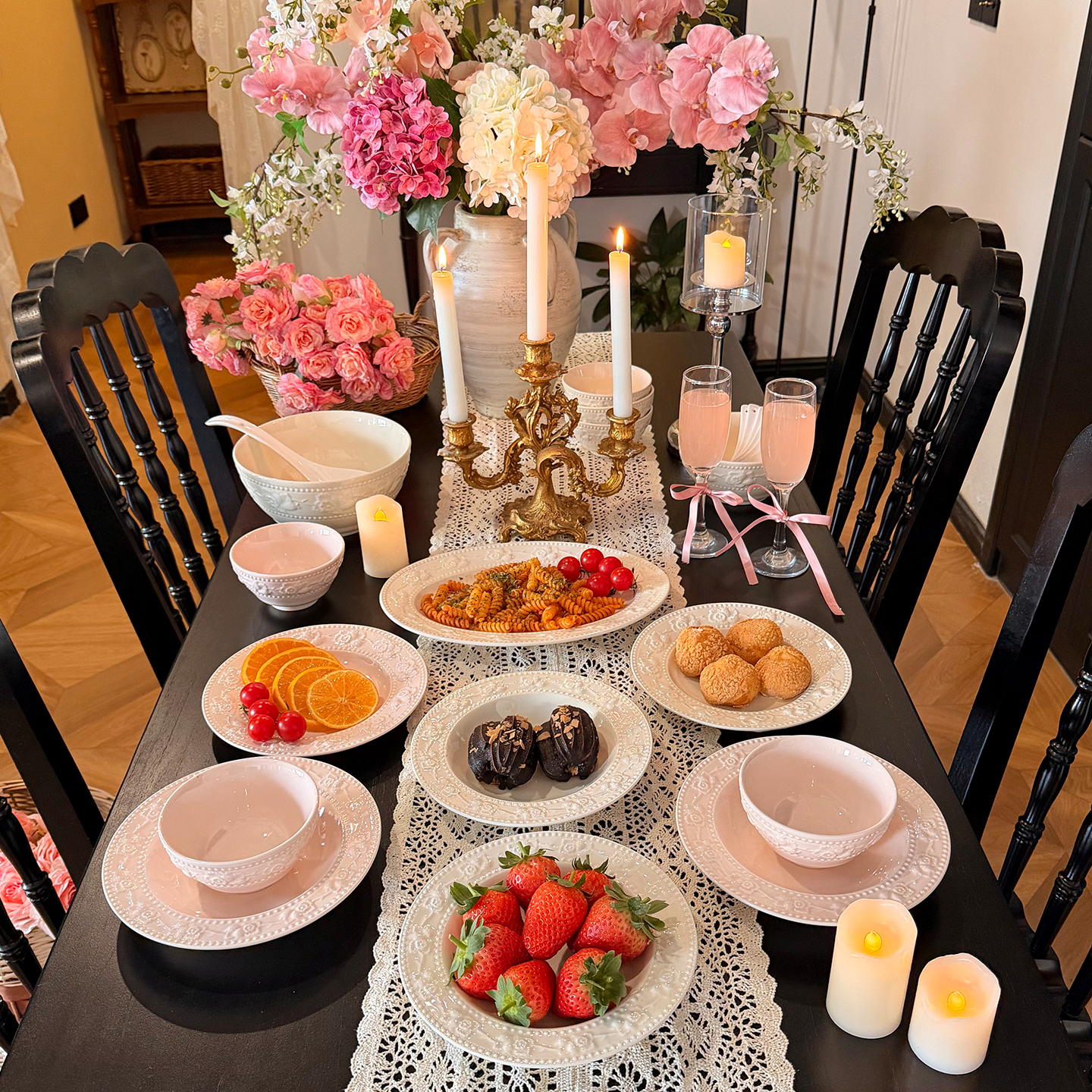 釉下彩法式2026新款浮雕碗盘碗碟套装家用奶油风餐具乔迁送礼碗具,餐饮具,碗,淘宝优惠券,粉丝福利购,淘宝优惠卷