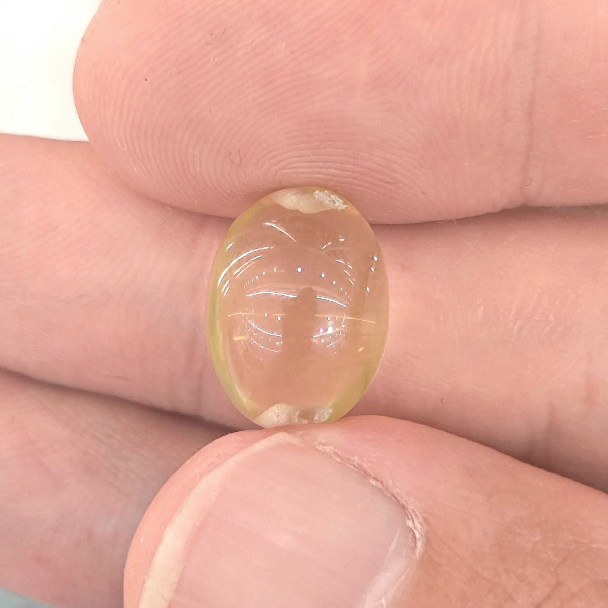 柠檬黄水晶枣形珠子 牛鼻孔 鹅蛋形蛋面散珠 天然水晶优化