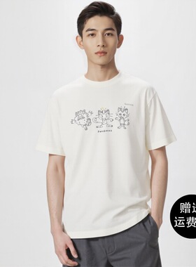 99！男装女装Pokémon印花T恤/短袖T恤宝可梦宽松上衣480348