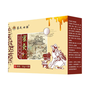 碎蔡氏七联蜜灸保健膏5袋/盒血竭蜈蚣全蝎乌梢蛇骨碎补三七威灵仙
