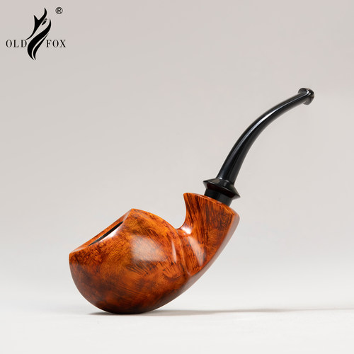 老狐狸一物一拍手工烟斗西班牙进口石楠木3mm烟道坎伯兰烟嘴