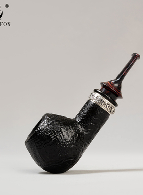 老狐狸转运环手工烟斗西班牙进口石楠木3mm烟道进口坎伯兰烟嘴