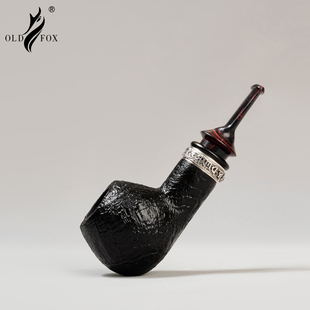 老狐狸转运环手工烟斗西班牙进口石楠木3mm烟道进口坎伯兰烟嘴