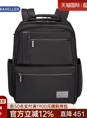 Samsonite/新秀丽进口双肩包KG2男女大容量商务电脑书包休闲背包