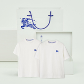 限定礼盒 短袖 BURBERRY 情侣款 棉质 恤衫