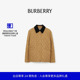 巴恩风灯芯绒衣领绗缝黄金甲外套 女装 新年礼物 BURBERRY