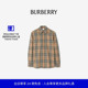 礼物 衬衫 BURBERRY 格纹棉质长袖 80705771 男装