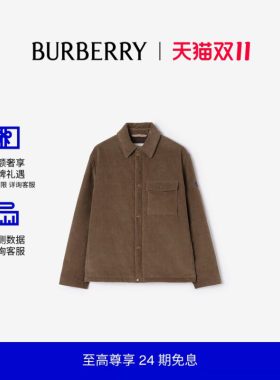 灯芯绒外套式衬衫BURBERRY