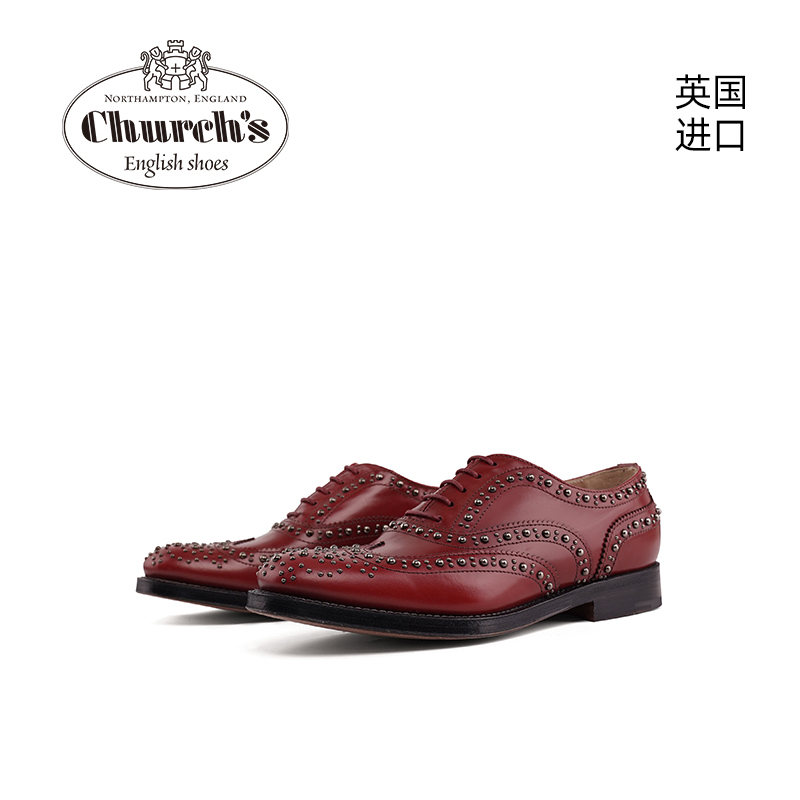 Church's女士手工商务皮鞋