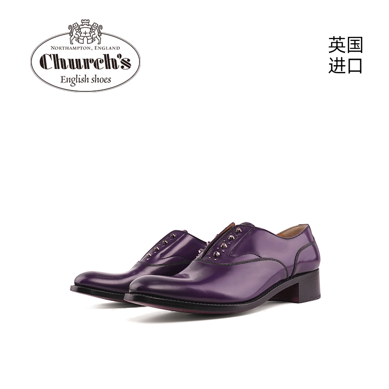 Church's女士手工商务皮鞋