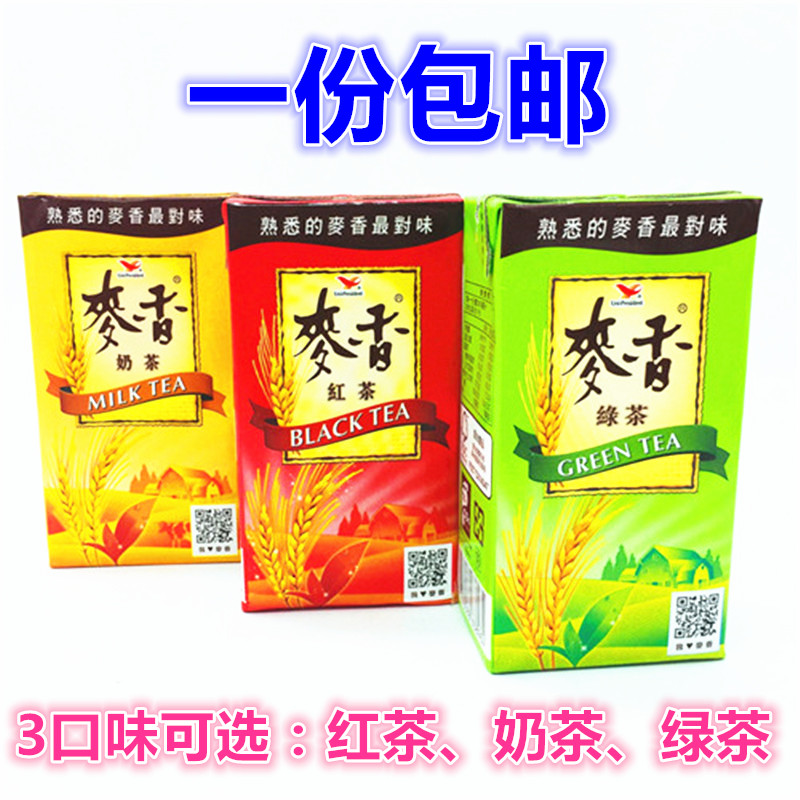 统一台湾进口麦香300ml奶茶