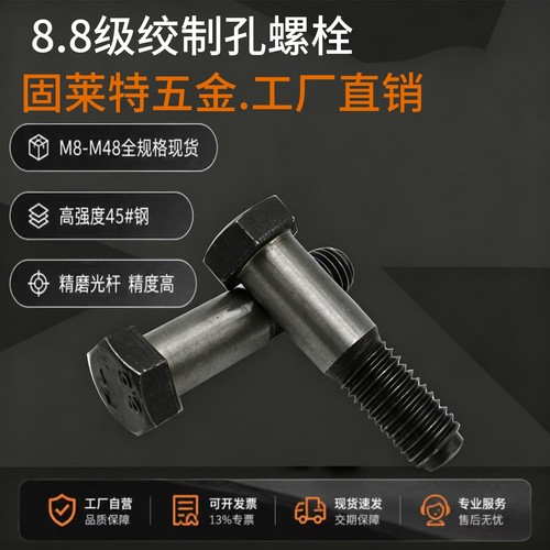 8.8级10.9级六角头胶制孔螺栓