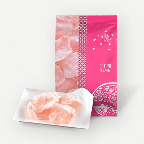 满200包直邮越后果子店 日本银座瑞花鲜虾米果/年糕/日式点心系列