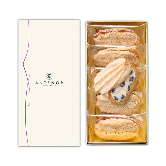 满200日本直邮日本 ANTENOR系列夹心饼干/蛋卷/黄油派/布丁礼盒装